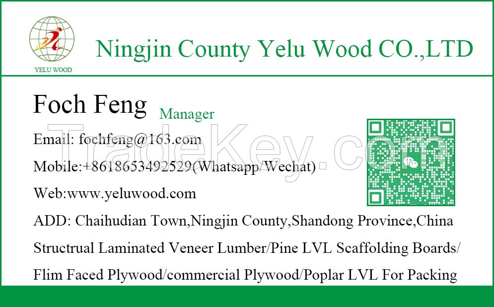 OSHA LVL Scaffold Board, Scaffolding Wooden Boards, Structural LVL Beams, Packing LVL for Pallets 