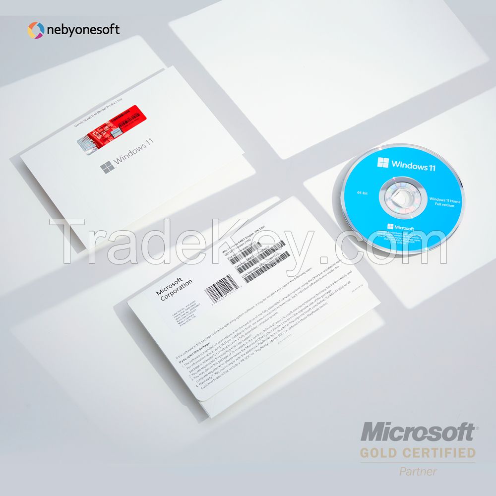 Win 11 Home Key Full Package DVD