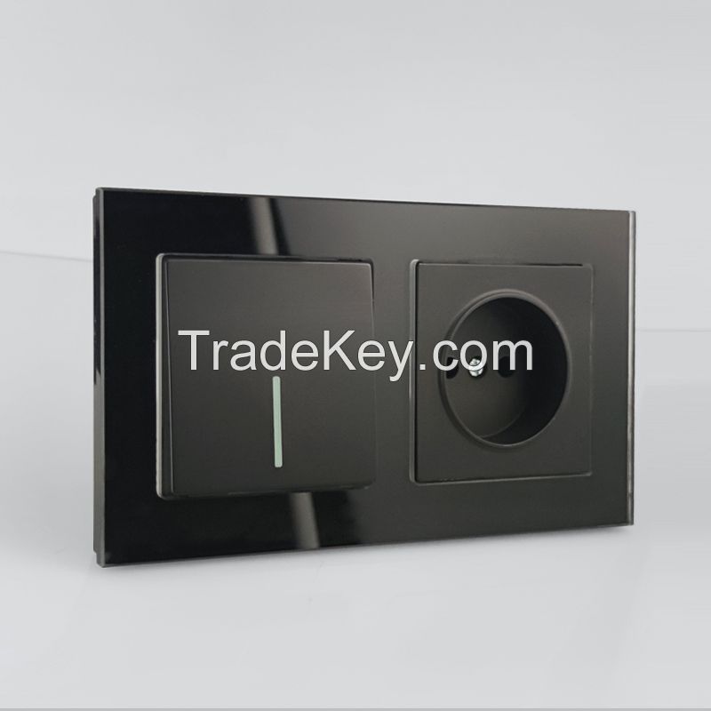 Innovation Home Wall Switches and Sockets Factory Directly Sale Brand OEM Electric Switch Socket