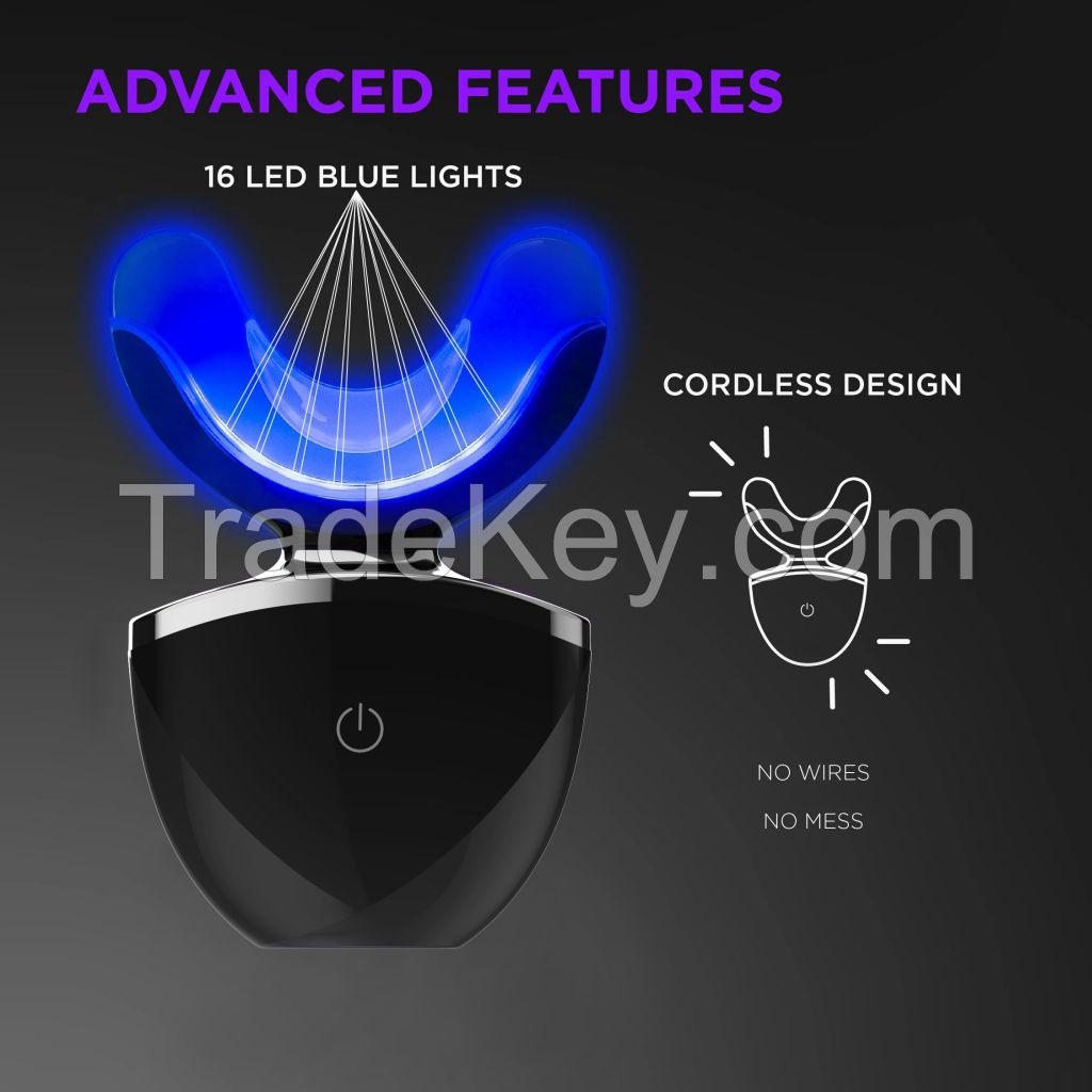 teeth whitening kit with LED