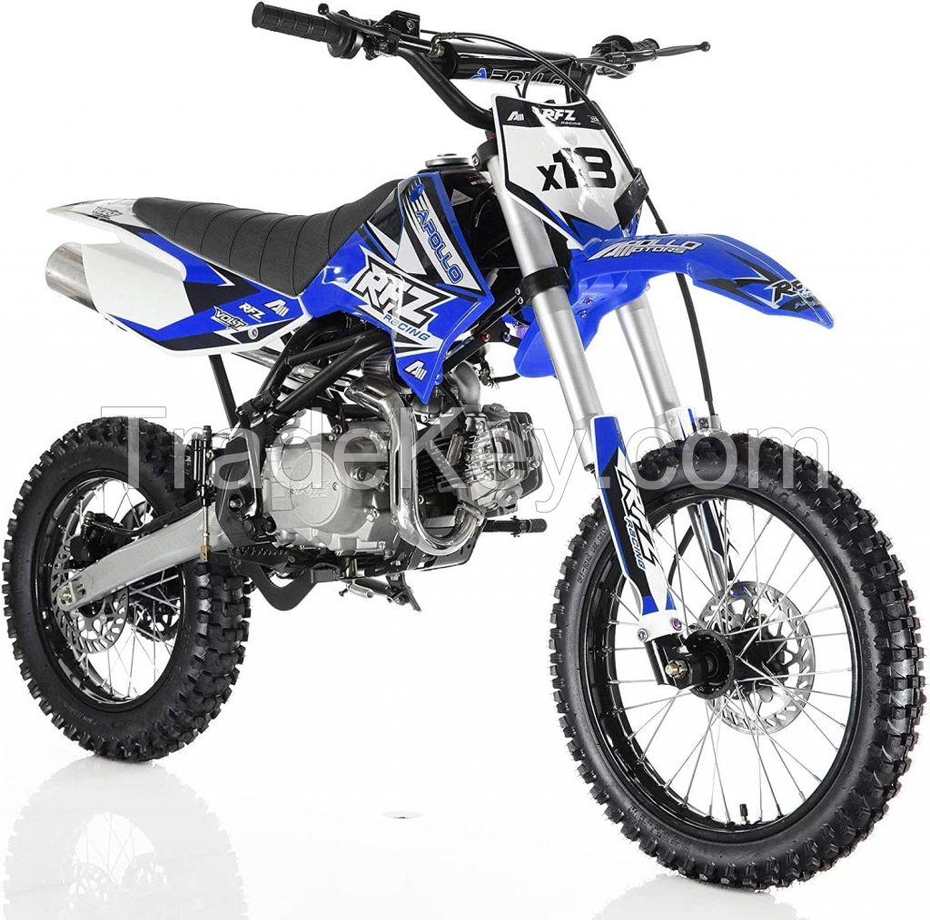 APOLLO DB-X18 125cc Dirt Bike Blue