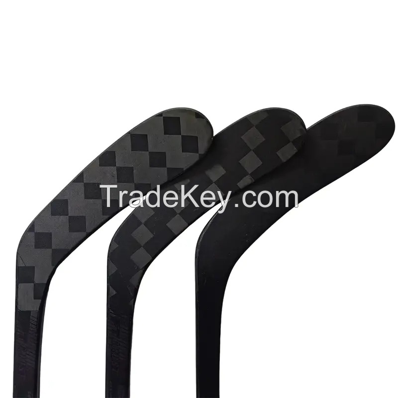 Factory Direct Sale Ice Hockey Stick Senior Composite 100% carbon fiber FT6 weight 390g Custom Graphics inline hockey stick