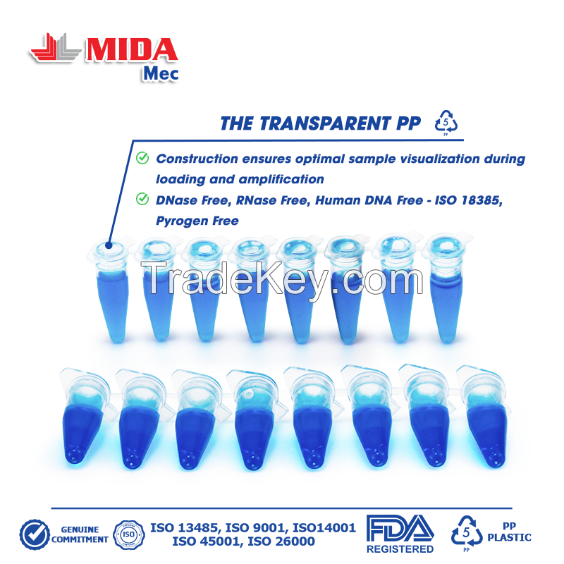 PCR tube 8 Ã¢ï¿½ï¿½ 0.15ml