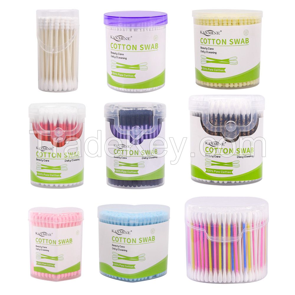 OEM Quality Cotton Swab, Bamboo/Paper/Plastic, Colorful or Natural