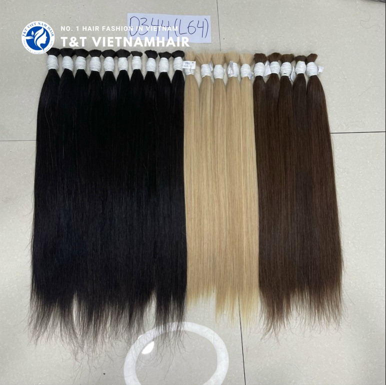 Premium Vietnamese Natural Bulk Hair