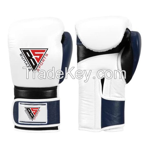 High-Quality Cowhide Leather Boxing Gloves for Professional Training