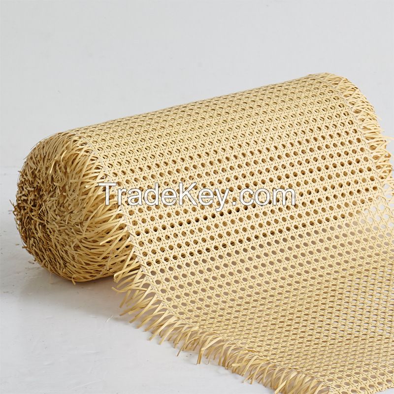 Natural rattan cane wicker weaving rolls for furnitures ,pe rattan webbinng rolls 