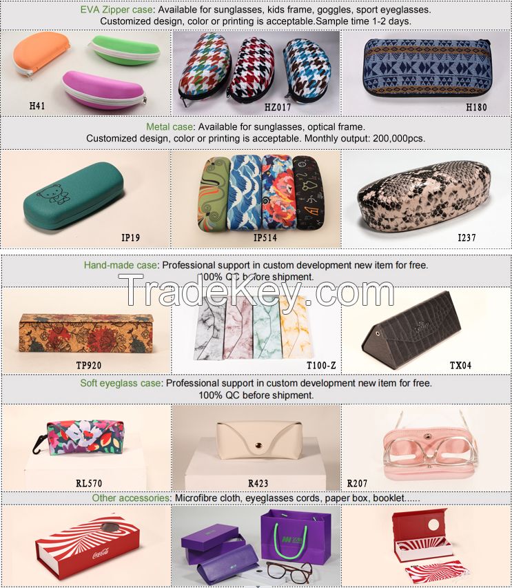 Fashionable Eyewear Case And Pouch