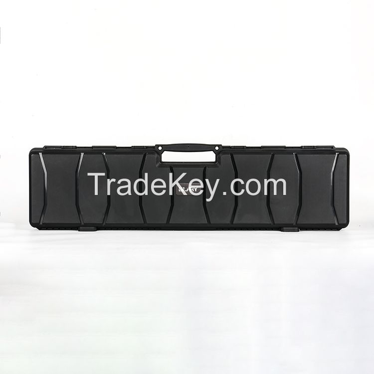 GLARY lightweight gun case box hunting wholesale gun case carrying box portable dustproof hard gun case storage box with foam