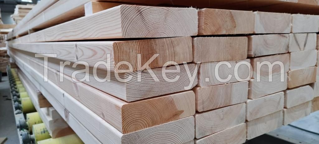 Sawn timber edged (boards)