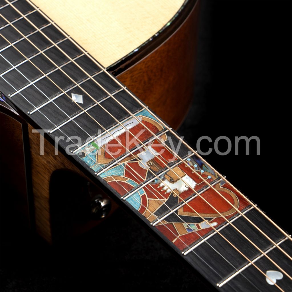 Huayi music wholesale and OEM high quality cevillana guitar 