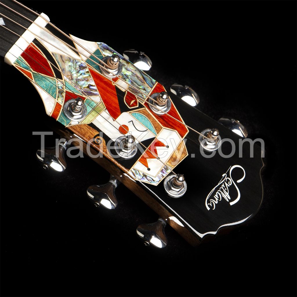 Huayi music wholesale and OEM high quality cevillana guitar 