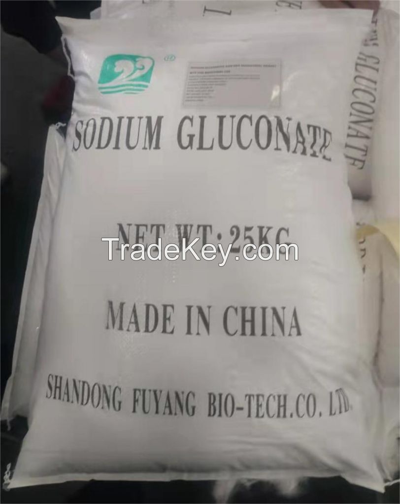 Tech Grade Sodium Gluconate for Cement Additives and Concrete Admixture