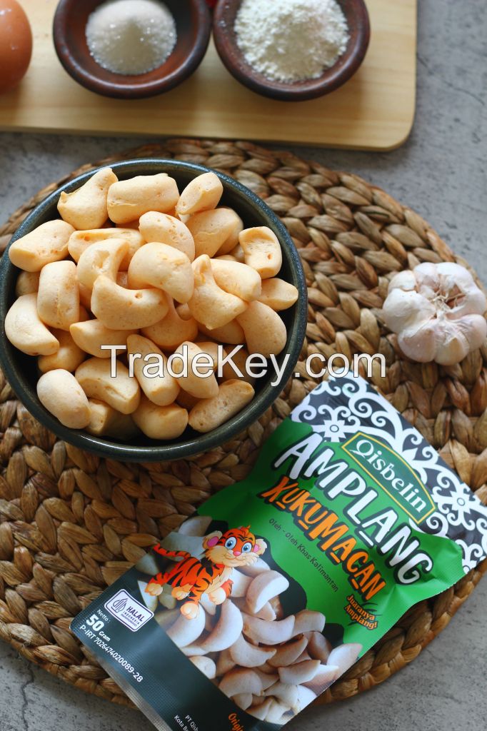 Hot Sale Delicious Snack Cracker Amplang From Indonesia 