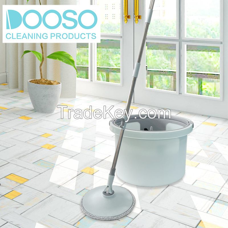 Dooso Factory Price Wet And Dry Easy wring Long Handle Water Separation Magic Mop