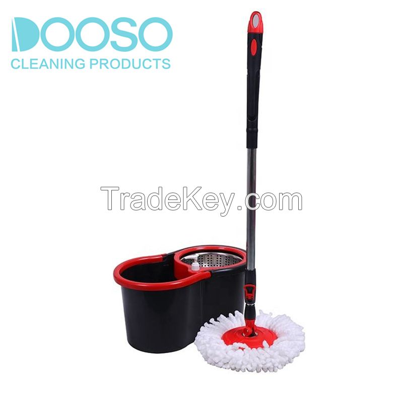 Dooso Best selling 360 Spin Magic Mop Bucket Extended Cleaning Commercial Magic Mop Set