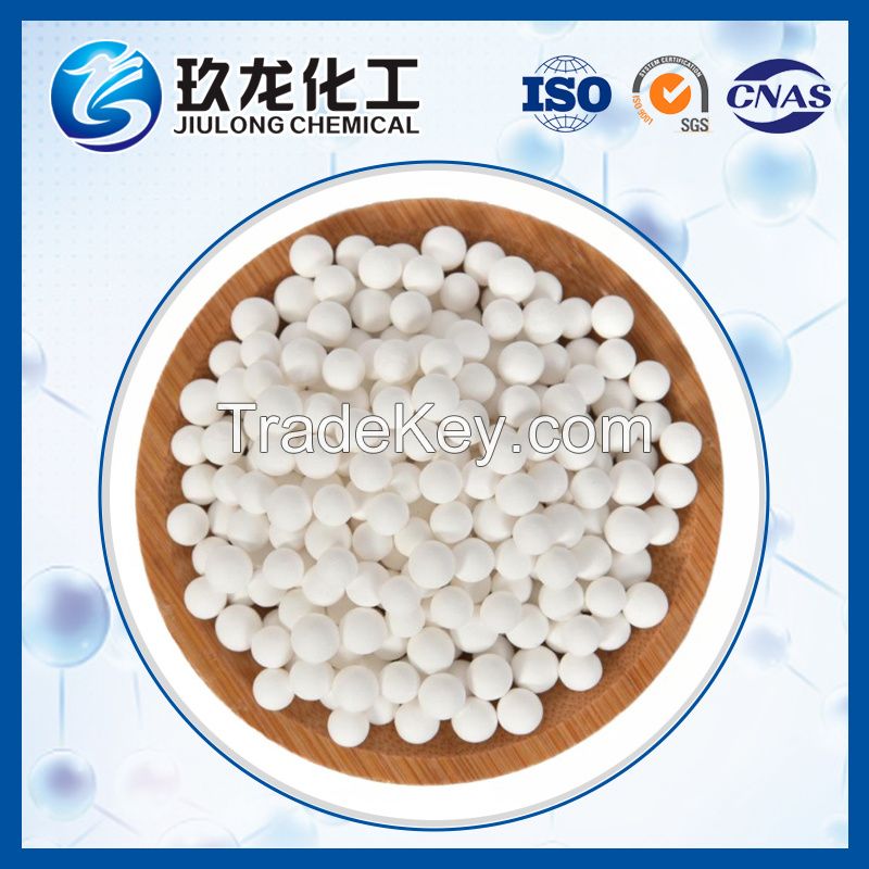 Alumina Catalyst 6mm 20mm Inert Alumina Ceramic Ball as Catalyst Support Media