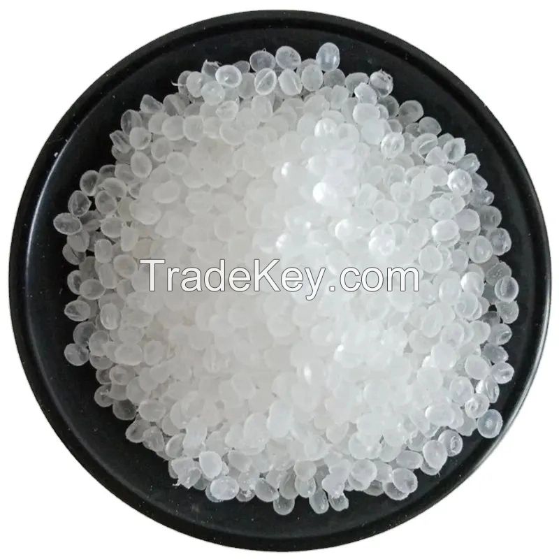 Wholesale PP PE ABS PLA EVA Bulk Plastic Material Pellets Granule Particle Plastic HDPE Yellow Color Masterbatch