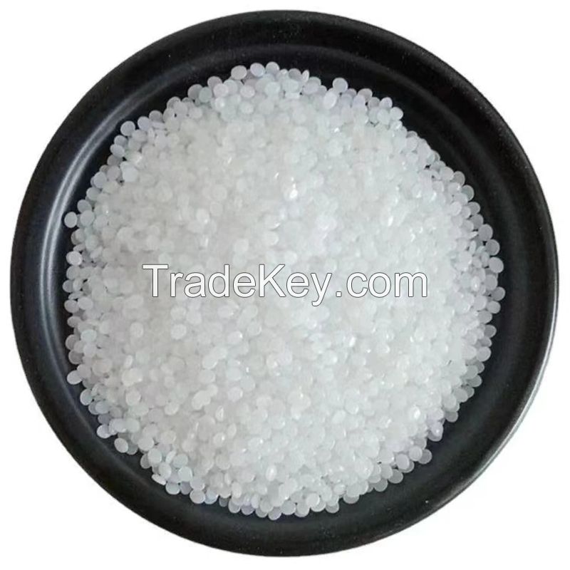 Wholesale PP PE ABS PLA EVA Bulk Plastic Material Pellets Granule Particle Plastic HDPE Yellow Color Masterbatch