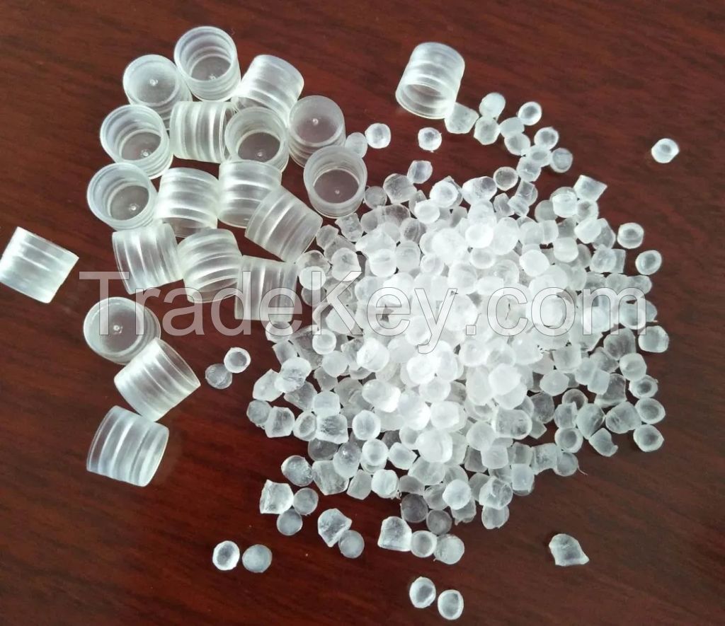 Customized Transparent Soft PVC granules Series Material For Extruded Injection Molding