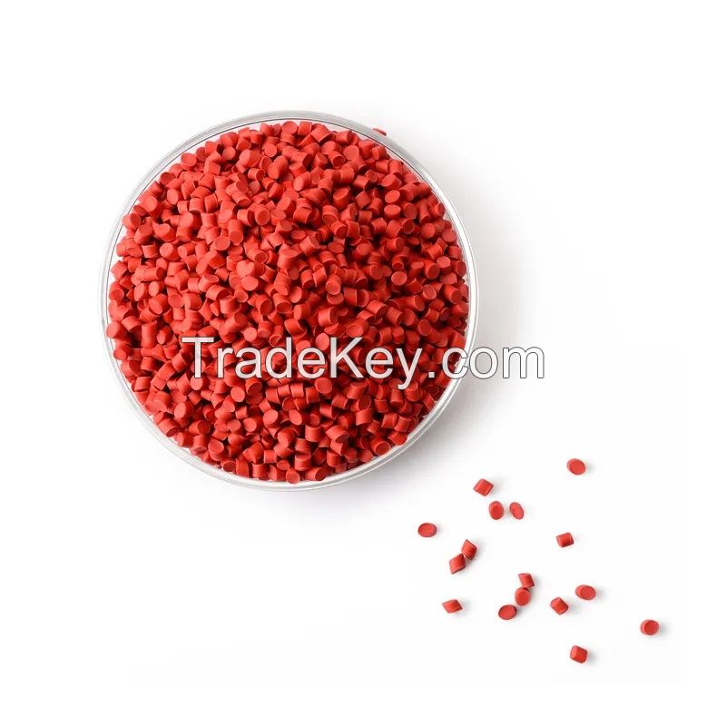 Customized Transparent Soft PVC granules Series Material For Extruded Injection Molding