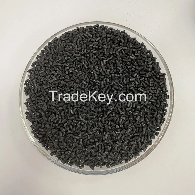 Stock Virgin Nylon Polyamide Resin PA6 / PA66 Granules