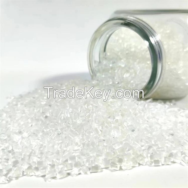 Stock Virgin Nylon Polyamide Resin PA6 / PA66 Granules