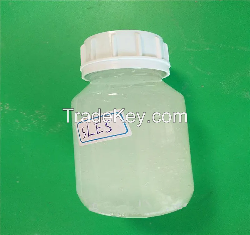 Sodium Lauryl Sulfate Chemical Raw Material 70% SLES for Shampoo/Soap CAS 68891-38-3