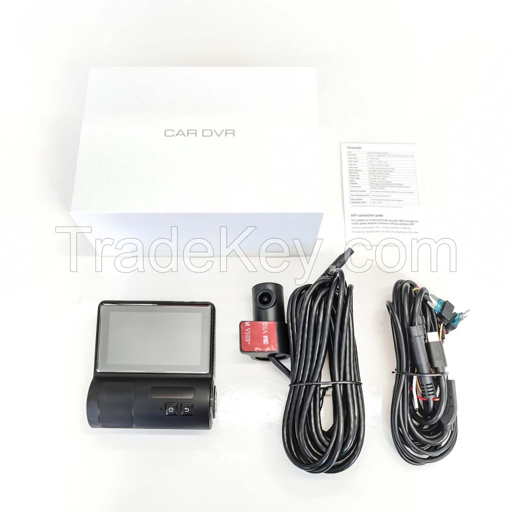 4 Camera Car Dashcam with 3 inch Display