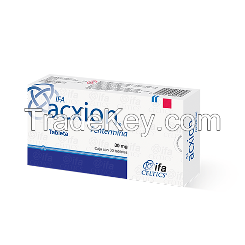 Acxion Fentermina 30mg Weight Loss Tablets