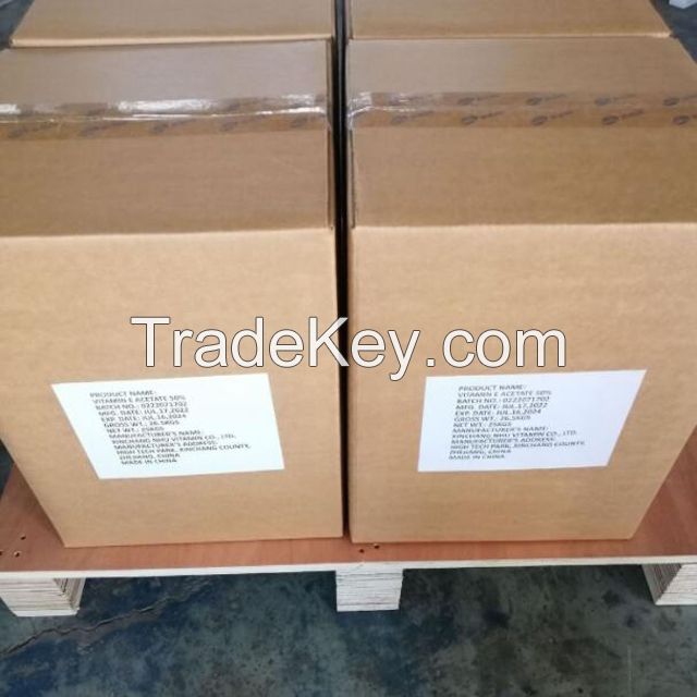 Food Grade Vitamin E Acetate 50% Powder Vitamin E Acetate 98% oil VE Oil