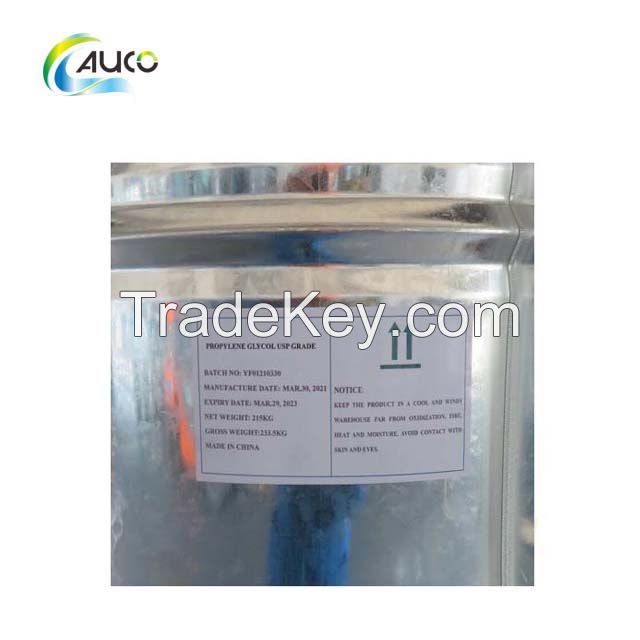 Propylene Glycol PG 1, 2-Propanediol with Flexitank/Flexibag Packing