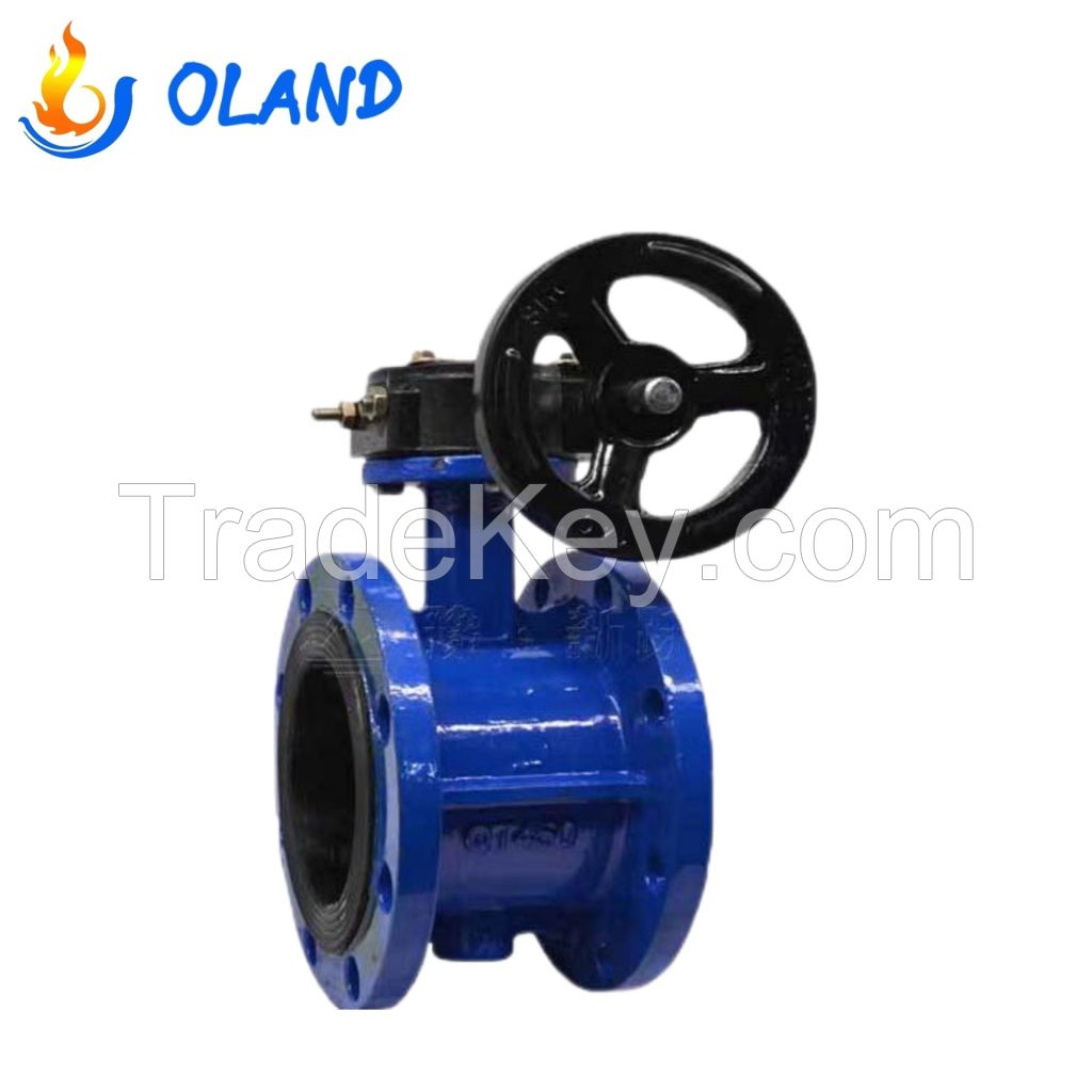 Manual Wafer Type Eccentric Butterfly Valve