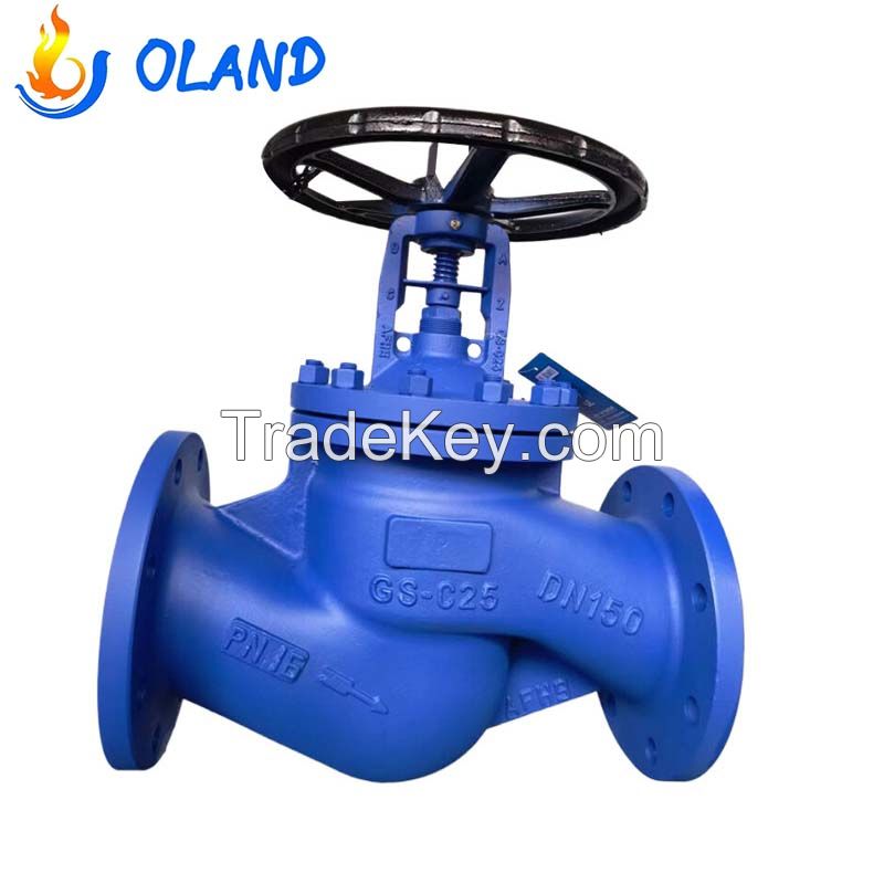 Stainless Steel/Carbon Steel/ CF8/Wcb Flange Wedge Globe Valve High Temperature Steam Special Corrugated Pipe Stop Valve Wj41h-16c DN100 Reference FOB Price