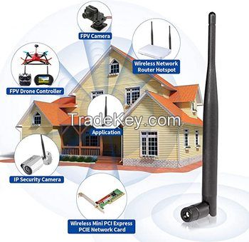 SMA Male 4G LTE 700-2700MHz Router antenna External GSM WIFI Aerial antenna for Huawei B593 E5186