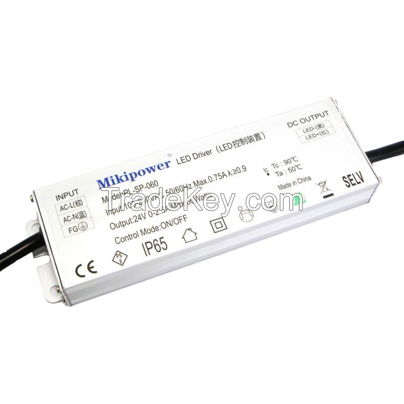 DALI/0-10V/PWM/RX/Triac Dimmable Isolated Constant Voltage LED Driver 40W 60W 100W 120W 150W