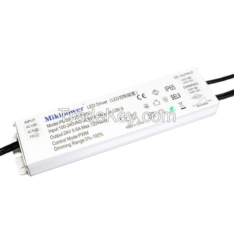 DALI/0-10V/PWM/RX/Triac Dimmable Isolated Constant Voltage LED Driver 40W 60W 100W 120W 150W