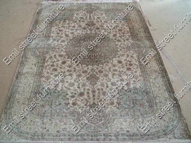 pure silk persian carpet 400l