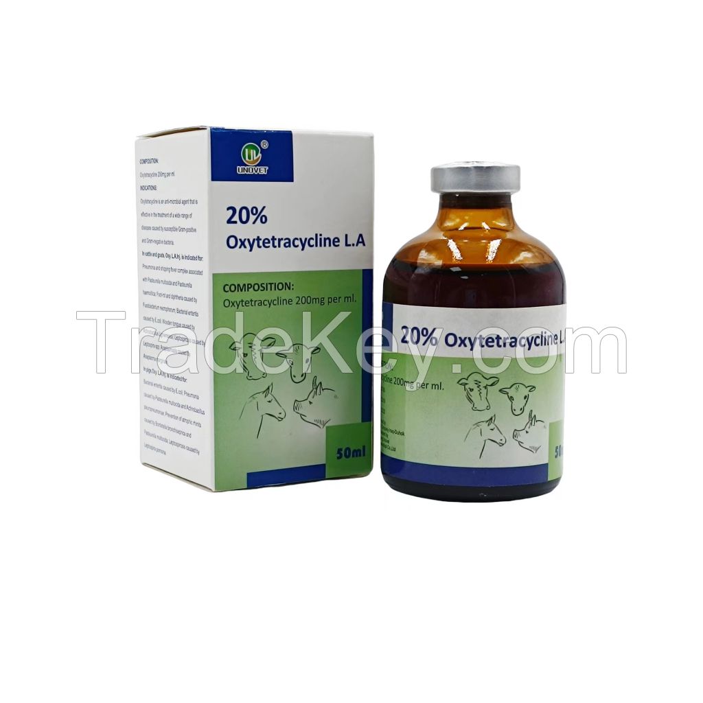 Animal Use 20% Oxytetracycline Injection 100ml