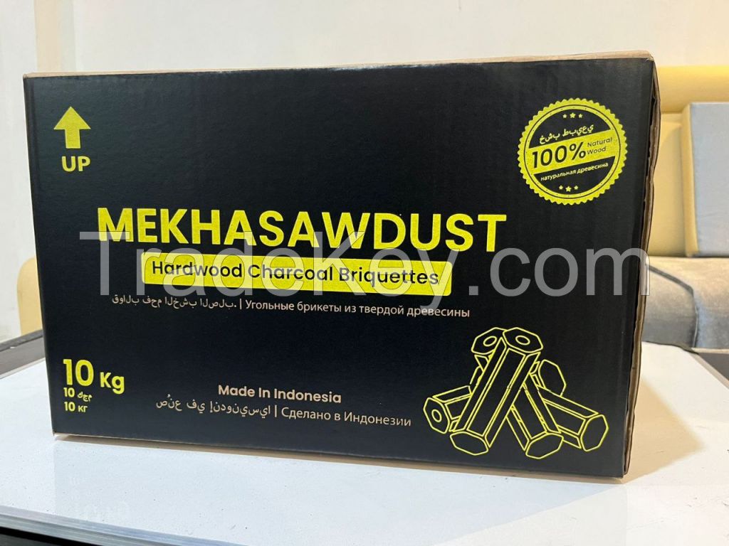 MEKHA SAWDUST Wood Charcoal Briquettes