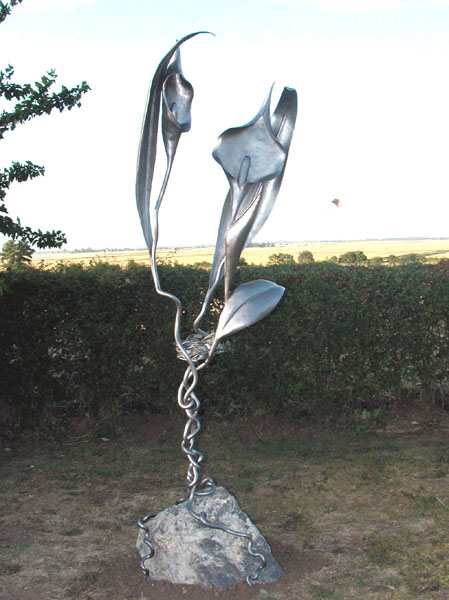 Metal Garden sculpture