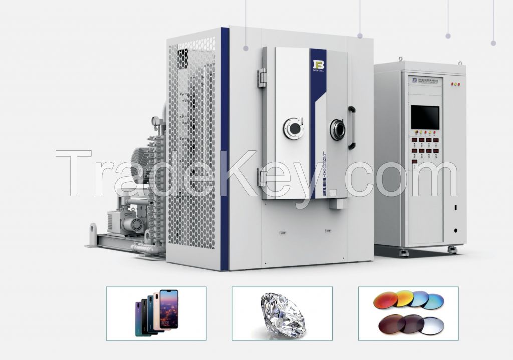 Multi-arc magnetron suttering compoMsite coating equipment PVD coating machine for hardware items door handles bathware tableware