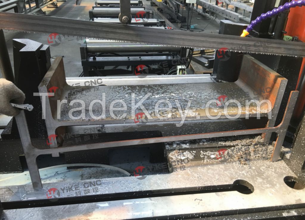 YK-DJ1250 CNC Rotation Angle Band Sawing machine