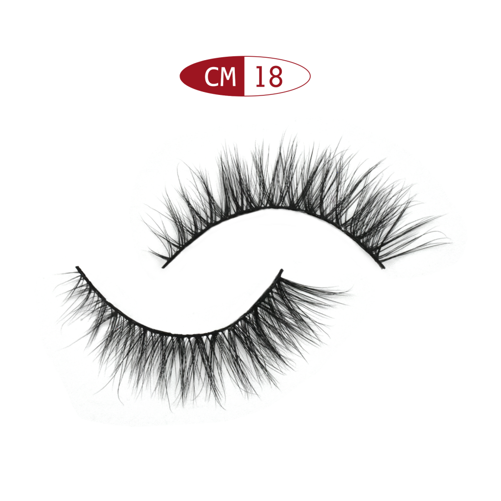 Sweet 12mm 3D high copy mink hair eyelash CM18