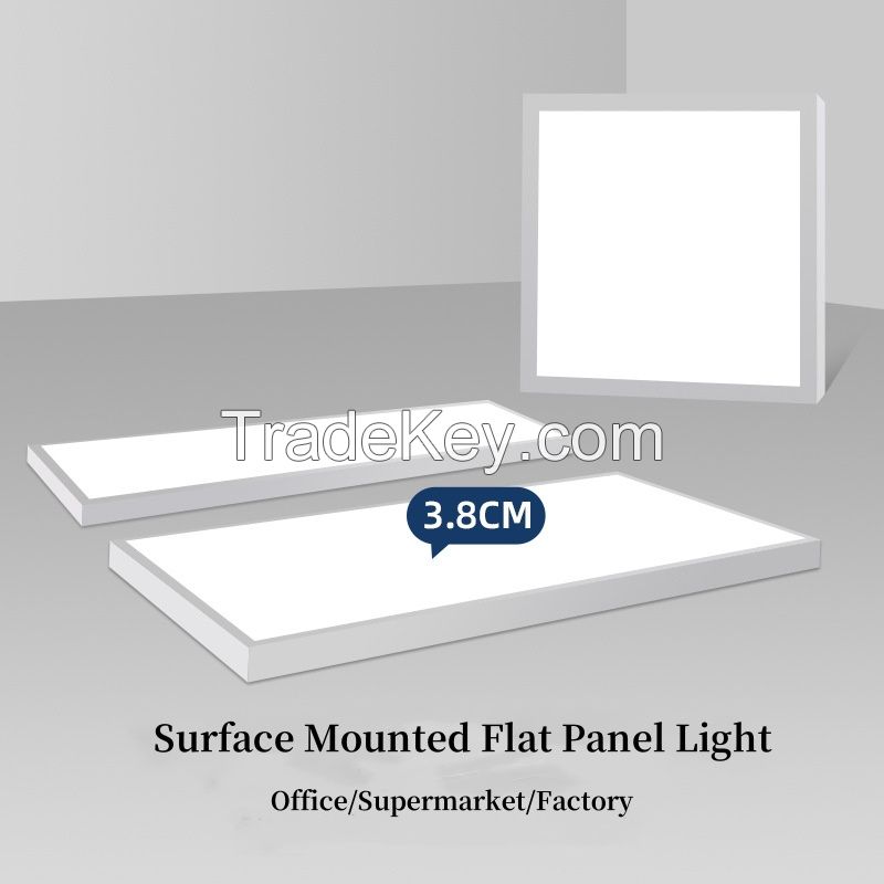 Flat Surface Mounted LED Panel Light 600X600 600X1200 1300X1200 48W 60W 120W Indoor Lighting with High  Quanlity and Good Price