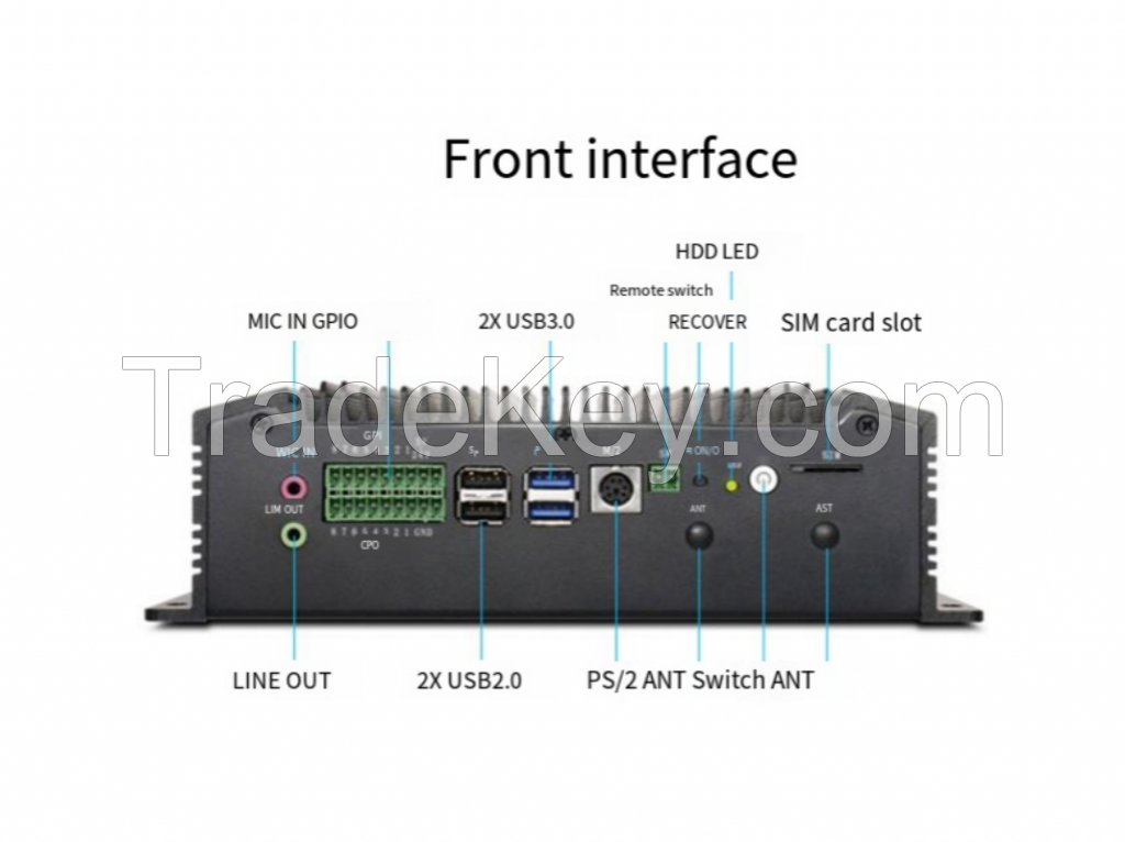 Industrial computer KTB-3720C Fanless Industrial Computer