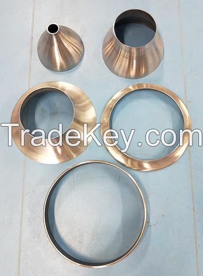 Moldstamping/spinning+welding Material:low carbon steel/stainless steel/high temperature alloy,etc