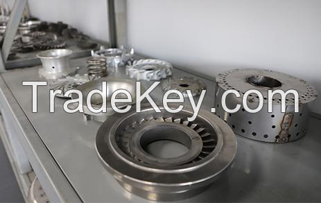 Bar stock/forgings+CNC turning/grinding/milling,etc.Material