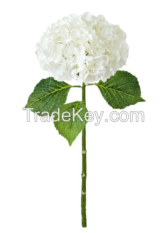 Artificial flowers real touch Hydrangea silk flowers for home decor wholesale