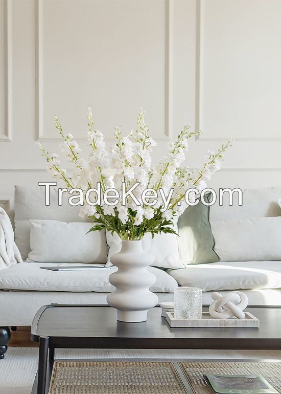 Artificial Delphinium Silk Delphinium for home decor